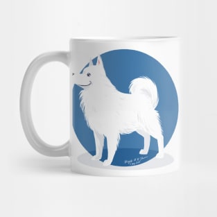 American eskimo dog Mug